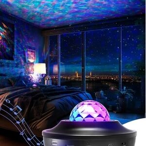 Colorful Star Projector Night Light